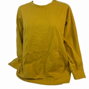 Cherish Yellow Sweater with Front Pocket